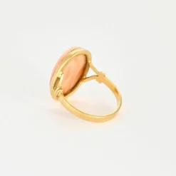 Bague corail peau d'ange