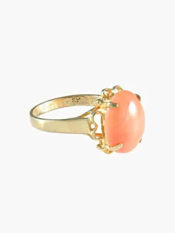 Bague Corail Peau d'Ange