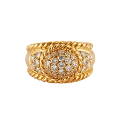 Bague Corde Diamant