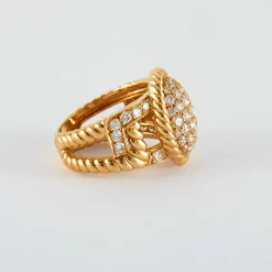Bague Corde Diamants