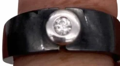 Bague Céramique & Diamant