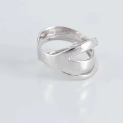 Bague Croisée Diamants
