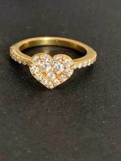 Bague Cœur Ponte Vecchio Diamants