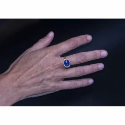 Bague DANZE avec Saphir et Diamant