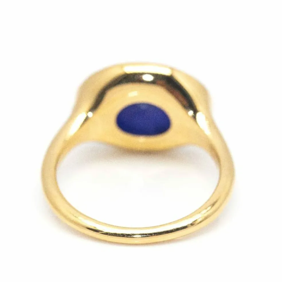 Bague DANZE avec Saphir et Diamant