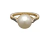 Bague début XXème or et perle