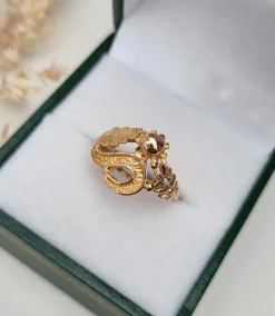 Bague Décor végétal