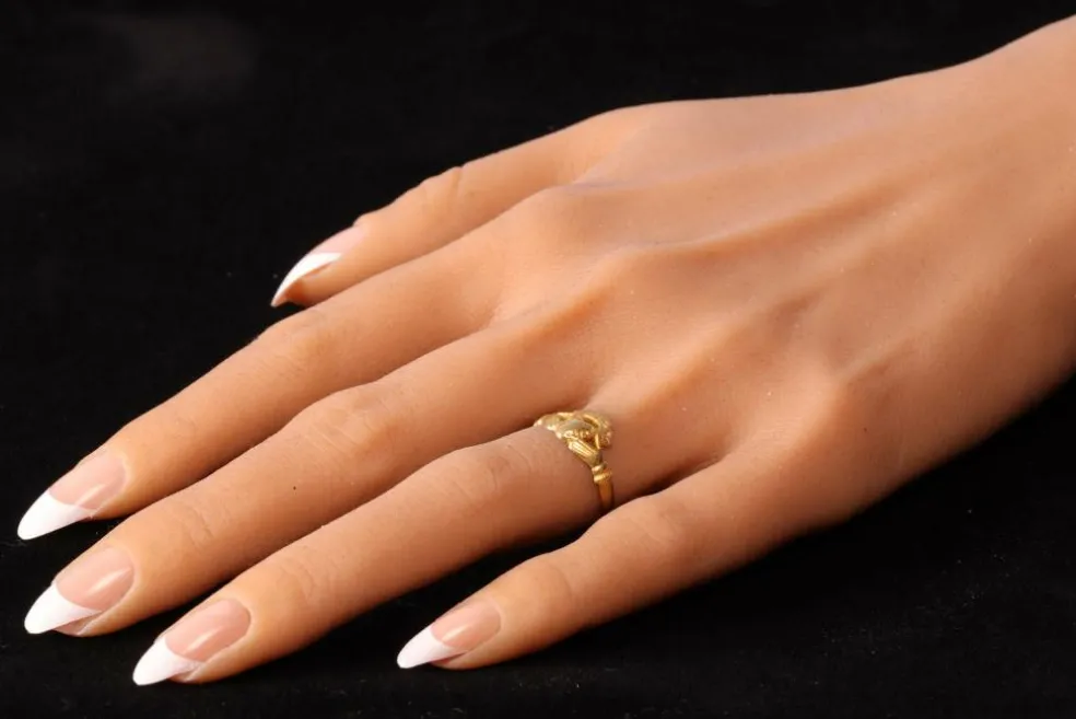 Bague de Claddagh hollandaise 1670
