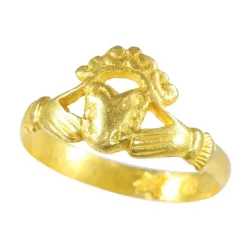 Bague de Claddagh hollandaise 1670