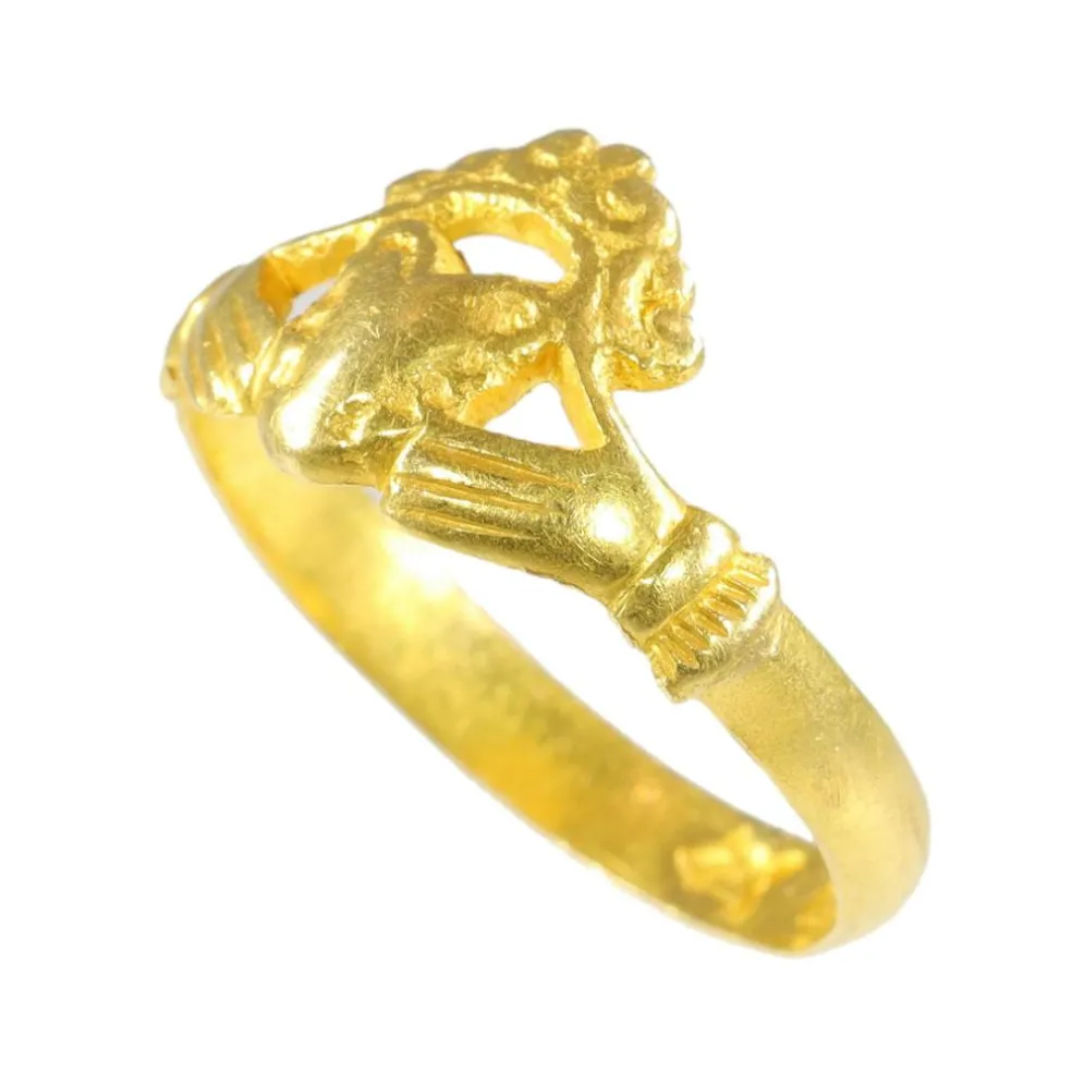 Bague de Claddagh hollandaise 1670