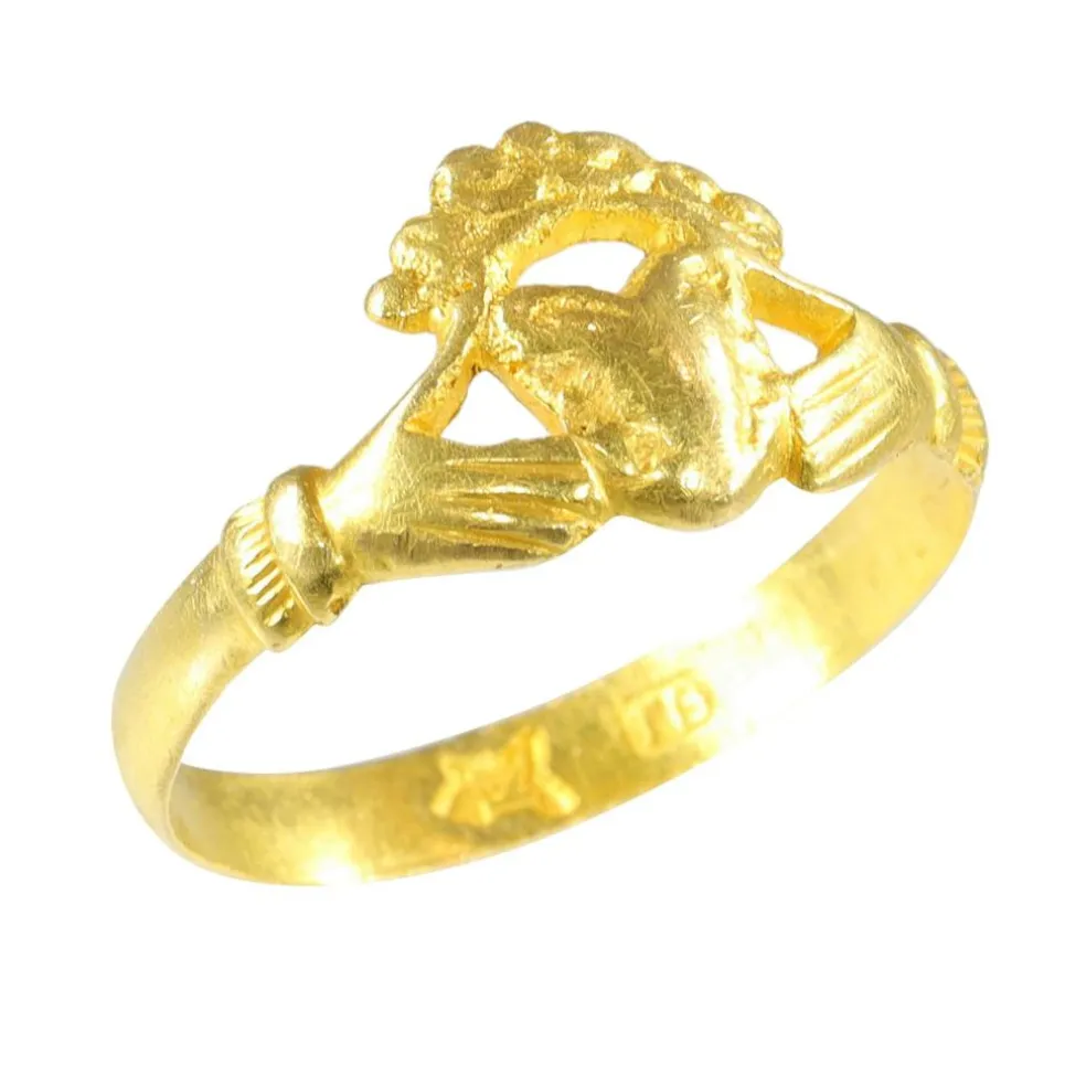 Bague de Claddagh hollandaise 1670