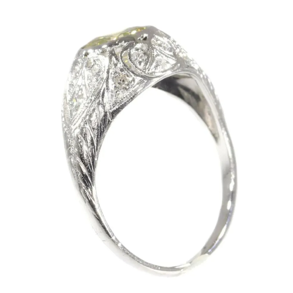 Bague de fiançailles Art Déco