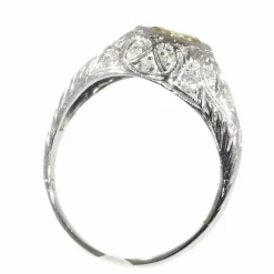 Bague de fiançailles Art Déco
