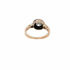Bague de fiançailles Belle Epoque Diamant Or et Argent