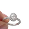 Bague de fiançailles diamant 0.50ct