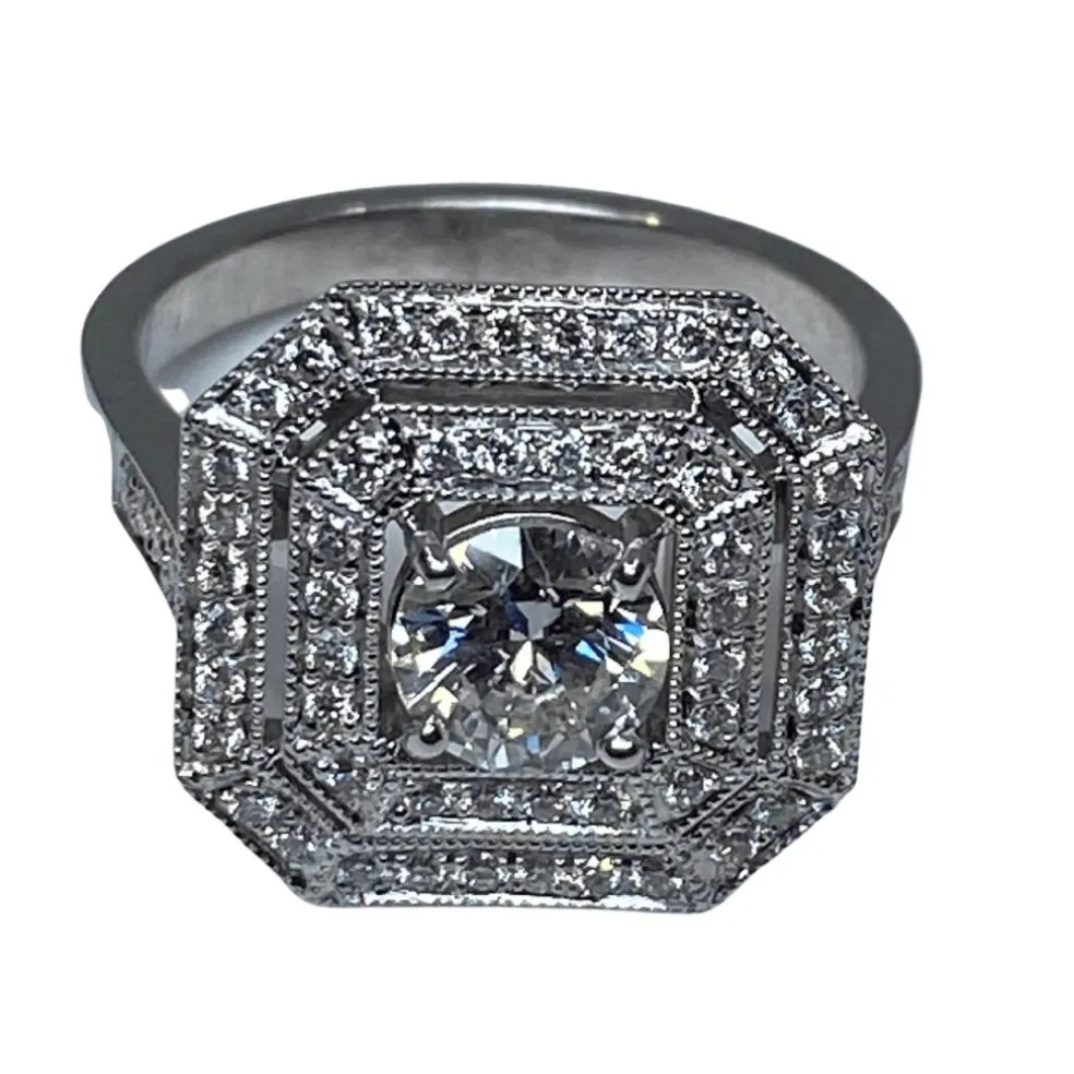 Bague de fiançailles, diamant