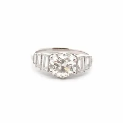 Bague de fiançailles diamant 2,03cts K/SI2
