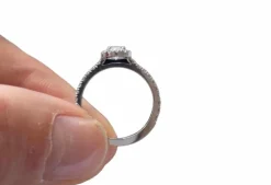 Bague de fiançailles diamant 0.50ct