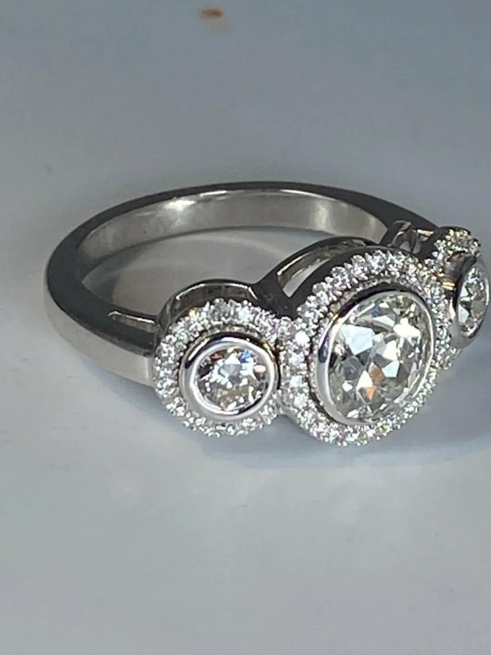 Bague de fiançailles, diamants
