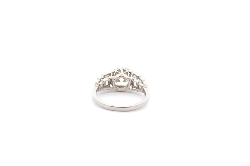 Bague de fiançailles diamant 2,03cts K/SI2