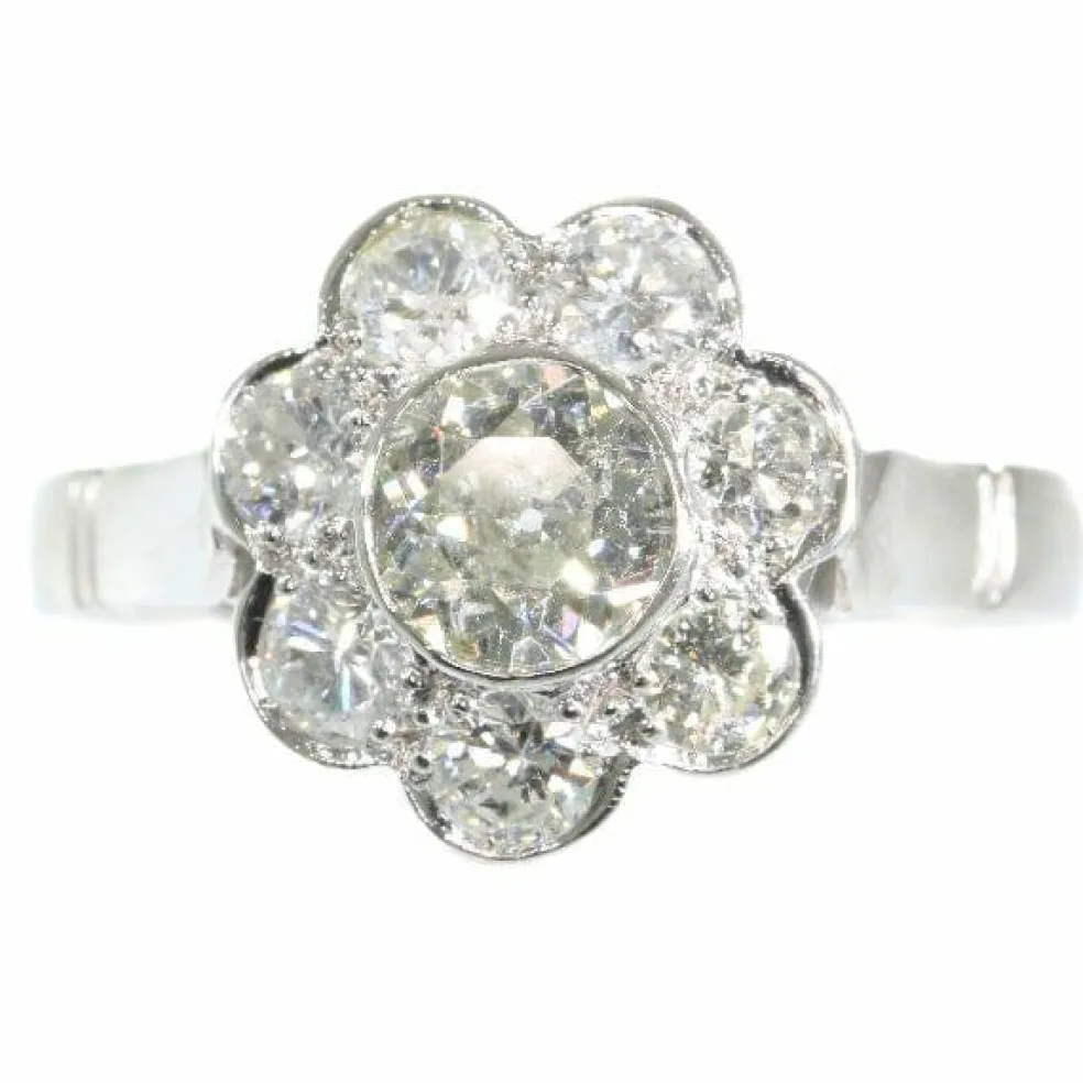 Bague de fiançailles en diamant