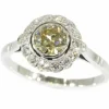 Bague de fiançailles en diamant