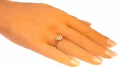 Bague de fiançailles en diamant