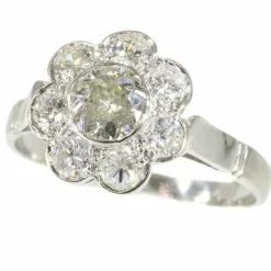 Bague de fiançailles en diamant