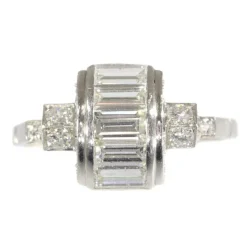 Bague de fiançailles en diamant