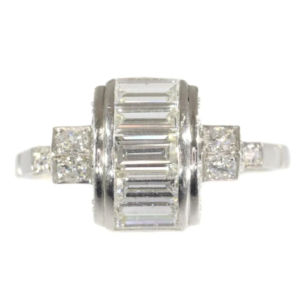 Bague de fiançailles en diamant