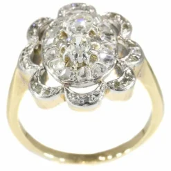 Bague de fiançailles en diamant