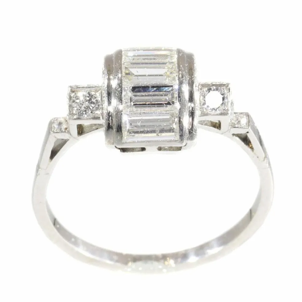 Bague de fiançailles en diamant