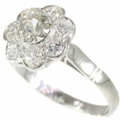 Bague de fiançailles en diamant