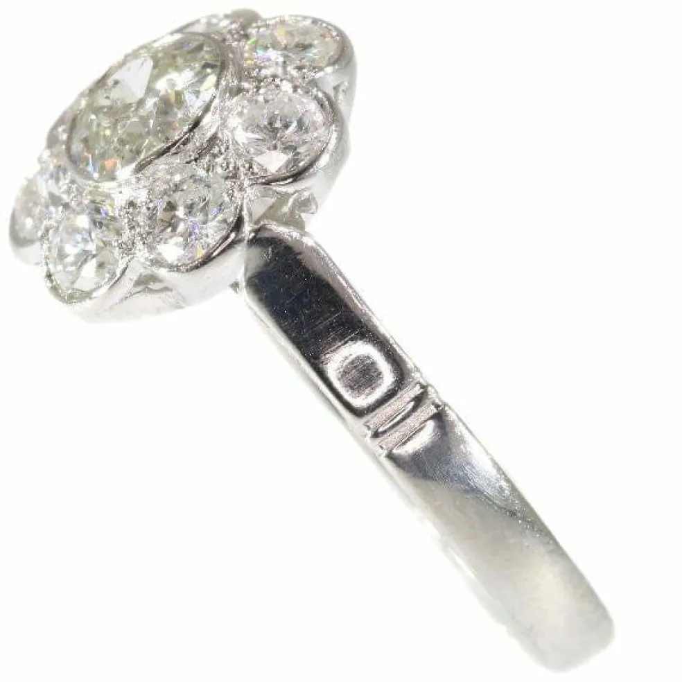 Bague de fiançailles en diamant