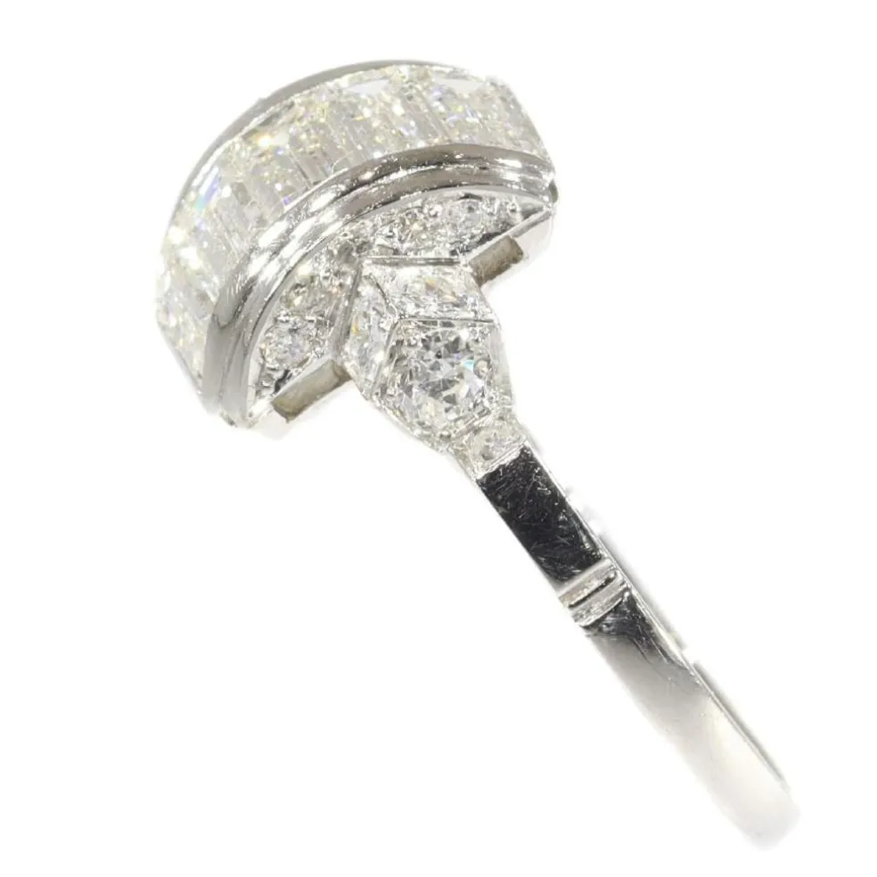 Bague de fiançailles en diamant