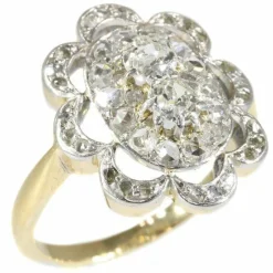 Bague de fiançailles en diamant