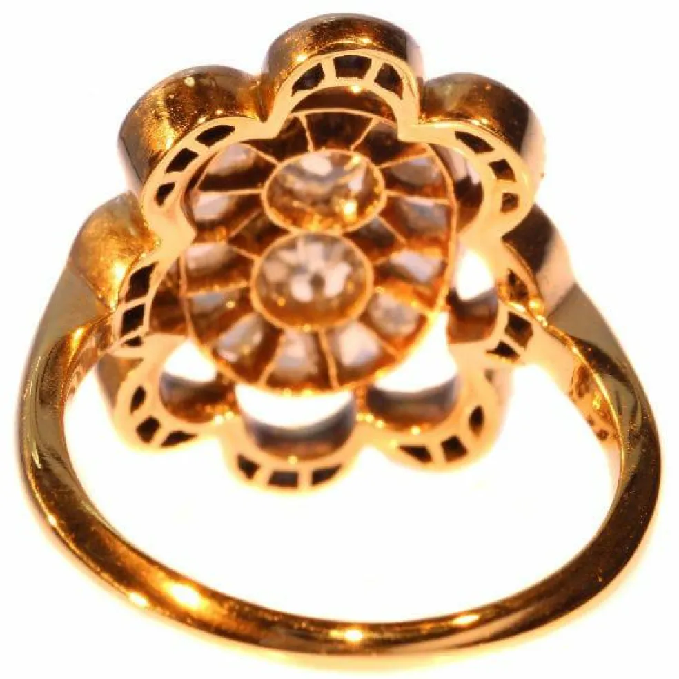 Bague de fiançailles en diamant