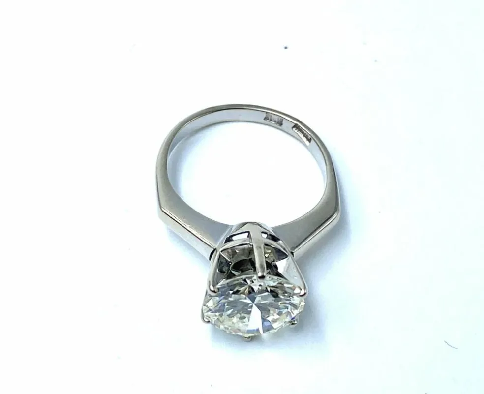 Bague de fiançailles Or blanc Diamand