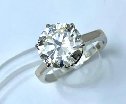 Bague de fiançailles Or blanc Diamand