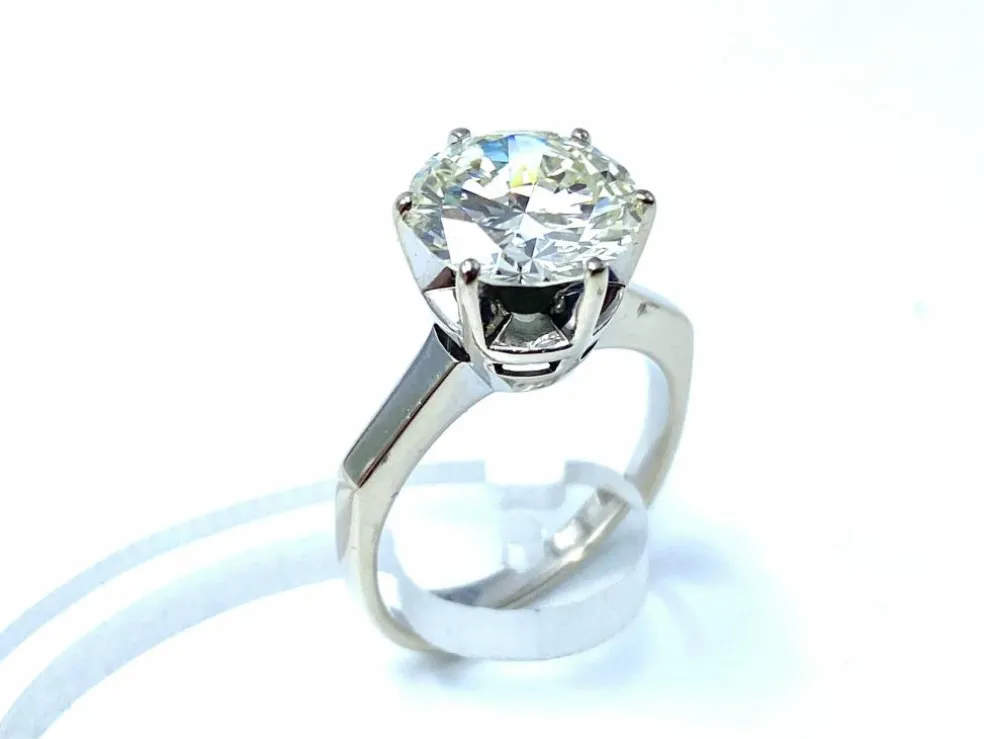 Bague de fiançailles Or blanc Diamand