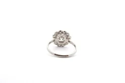 Bague de fiançailles platine diamants