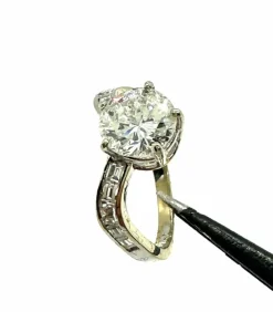 Bague de fiançailles étincelante avec - diamant ct. 1,73