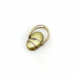 Bague de galets mokume en or Carrie Adell vintage
