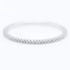 Bague de mariage en or blanc et diamants