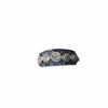 Bague de style Art Déco en platine avec diamants et saphirs