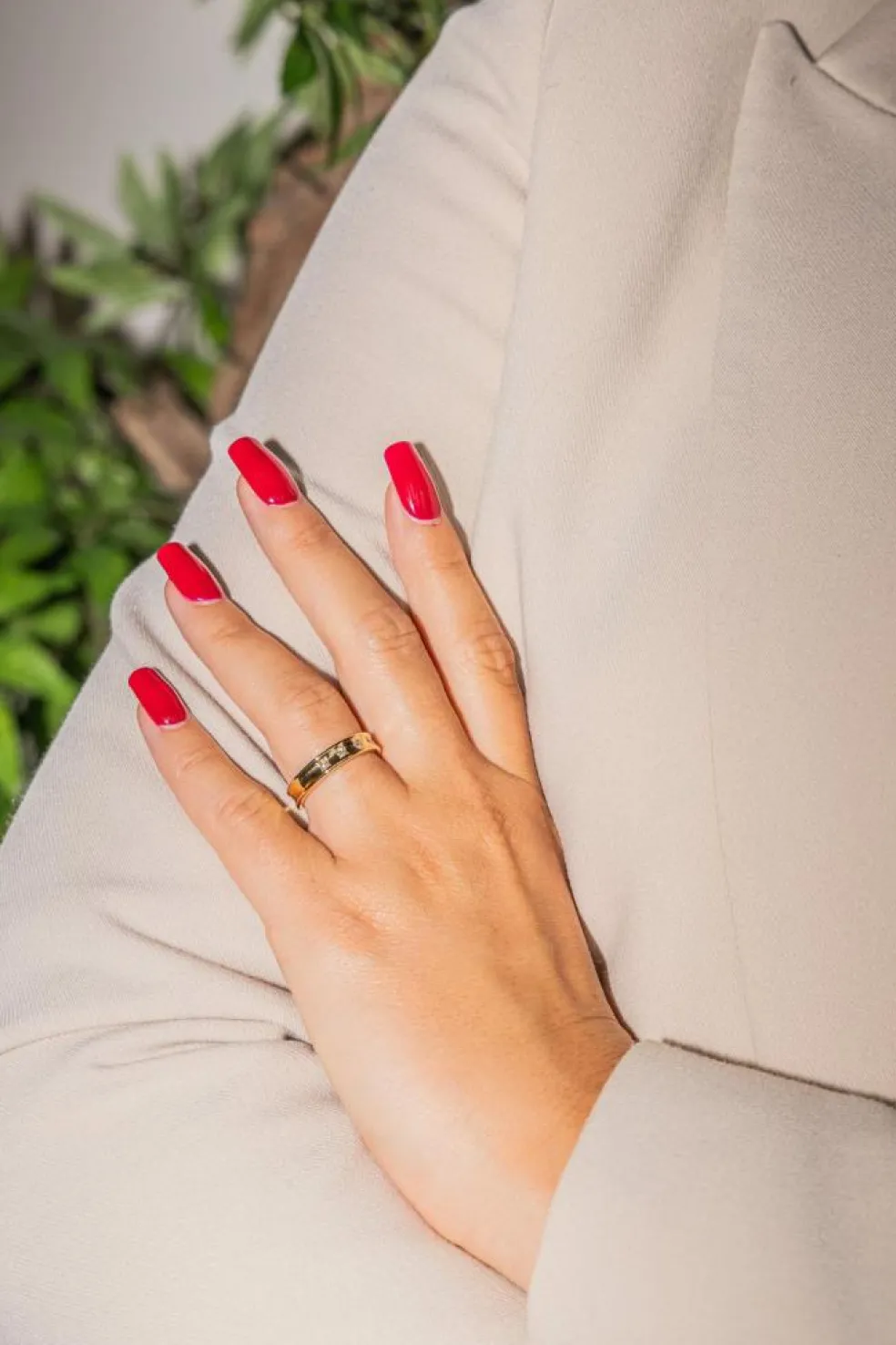 Bague Demi alliance Or jaune Diamant