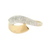 Bague Deux Ors - Diamants