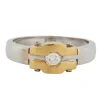 Bague Deux Ors - Diamants