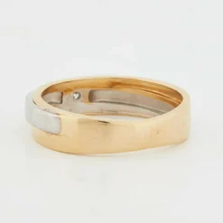 Bague Deux Ors - Diamants