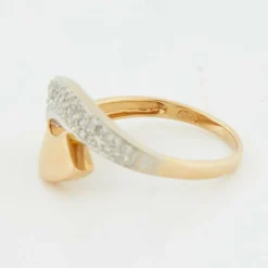 Bague Deux Ors - Diamants